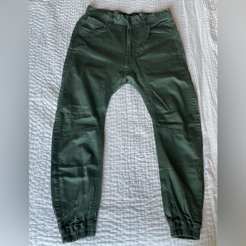 Publish green joggers